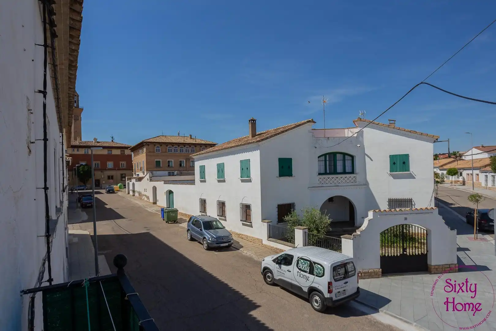 Vista exterior de Casa o chalet en venta en Belchite con Aire acondicionado, Calefacción y Terraza