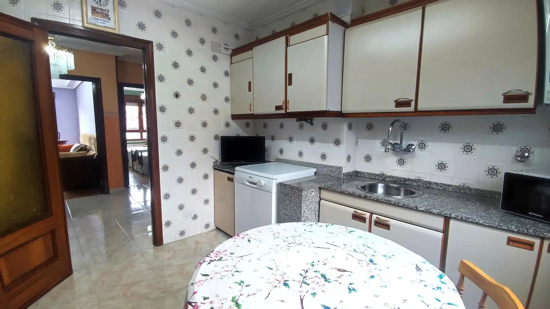Küche von Wohnung zum Verkauf in Mieres (Asturias) mit Heizung