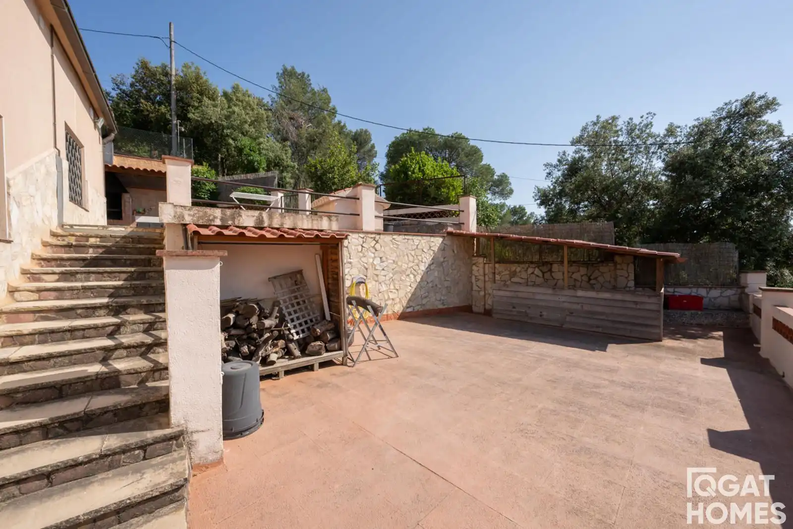 Terrassa de Casa o xalet en venda en Sant Cugat del Vallès amb Aire condicionat, Calefacció i Terrassa