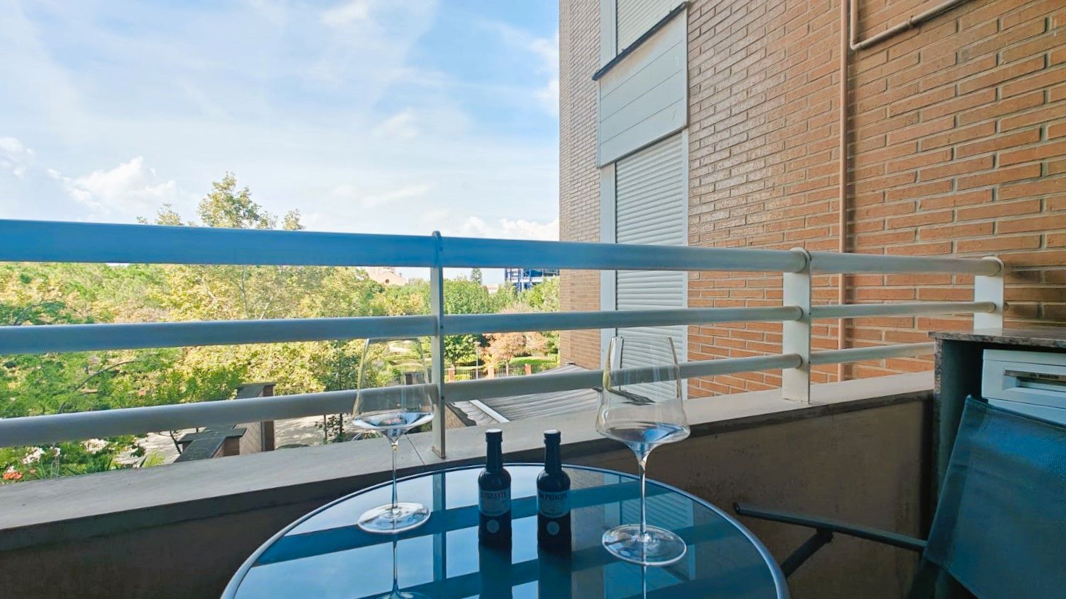 Terrace of Flat for sale in  Valencia Capital  with Air Conditioner, Parquet flooring and Terrace