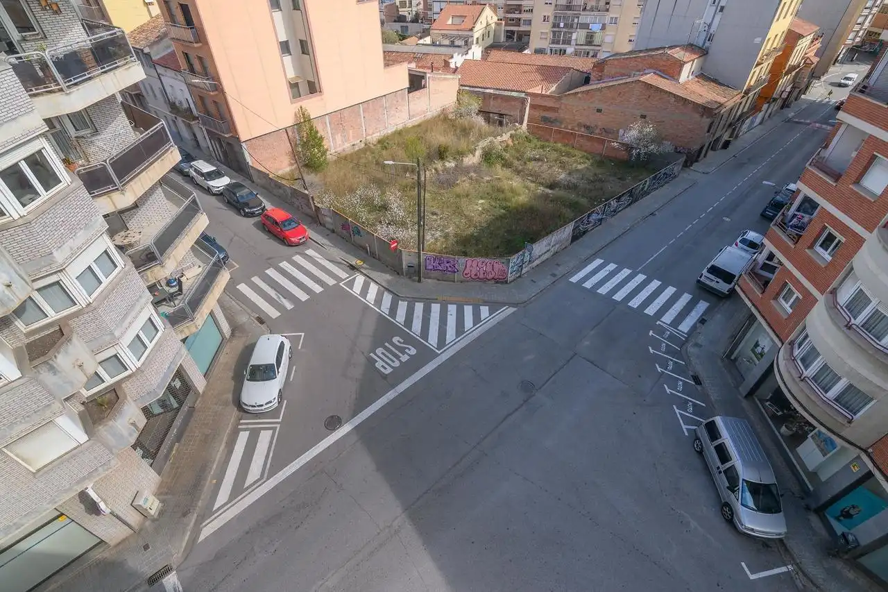 Vista exterior de Àtic en venda en Manresa amb Terrassa i Balcó