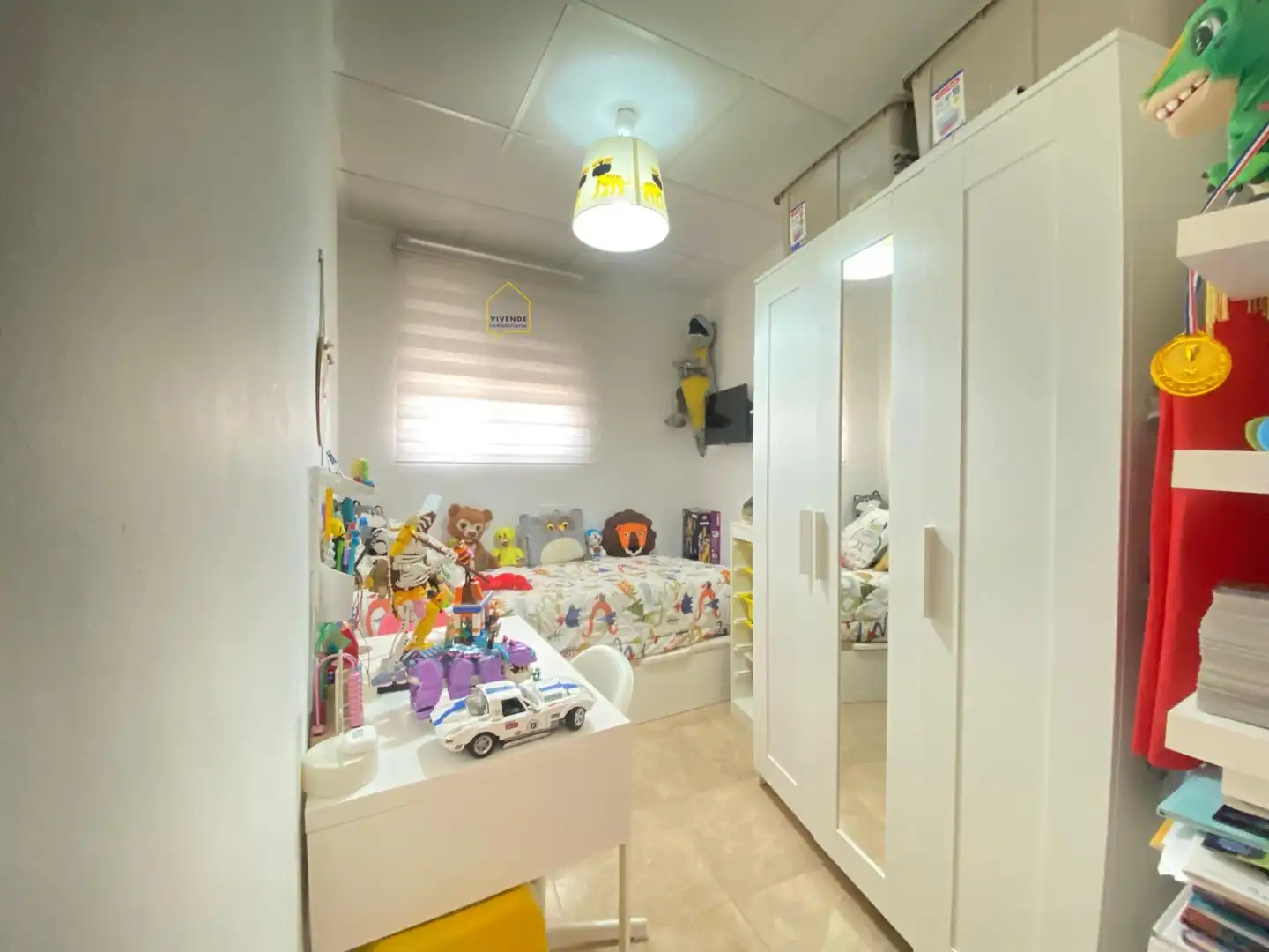 Schlafzimmer von Dachboden zum Verkauf in Lorca mit Klimaanlage, Heizung und Terrasse