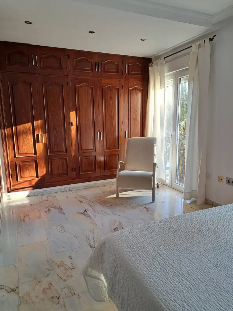 Bedroom of Flat for rent in Algeciras  with Air Conditioner, Furnished and Pets allowed
