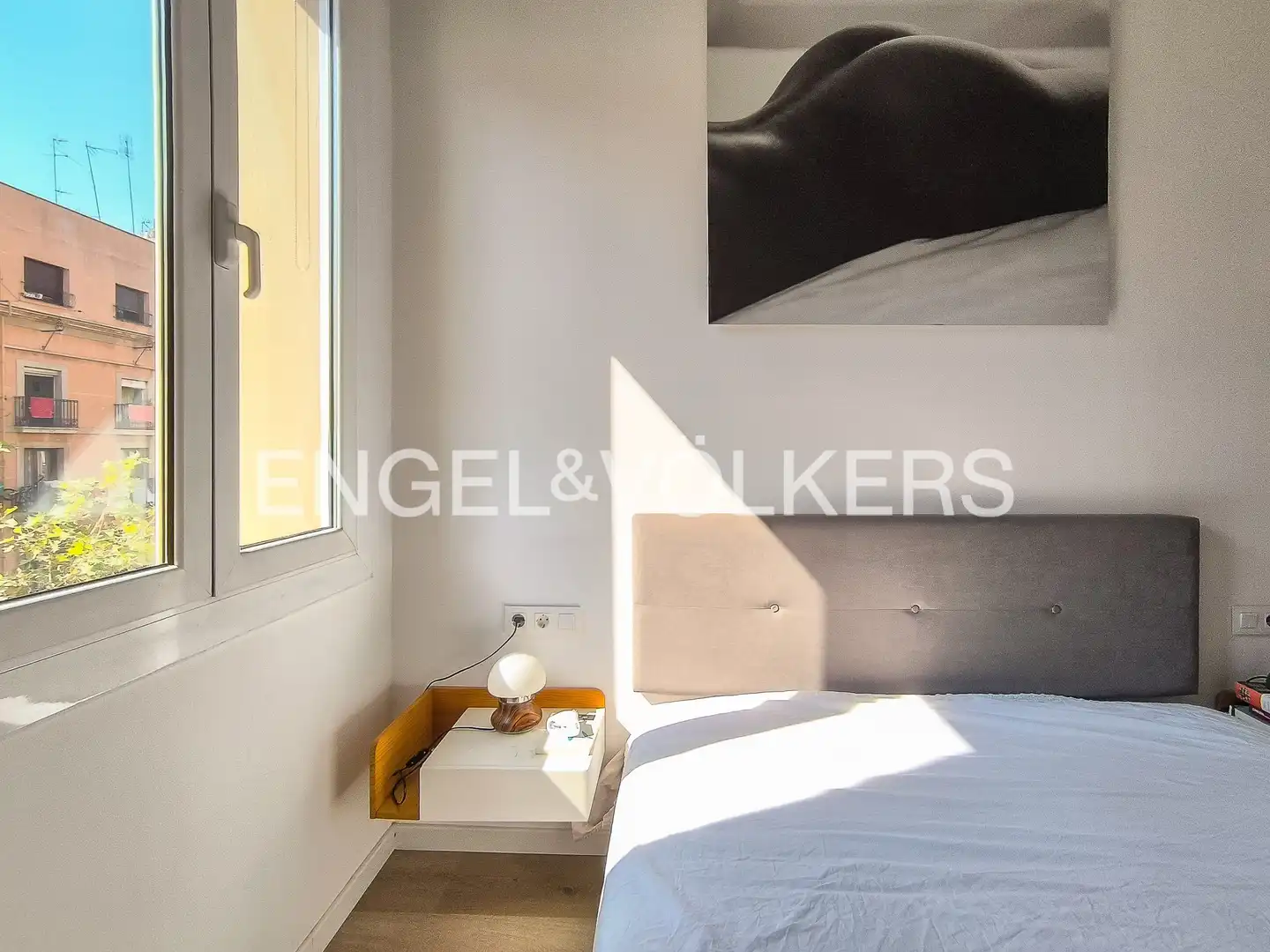 Terraza de Piso de alquiler en Barcelona con Aire acondicionado, Calefacción y Parquet