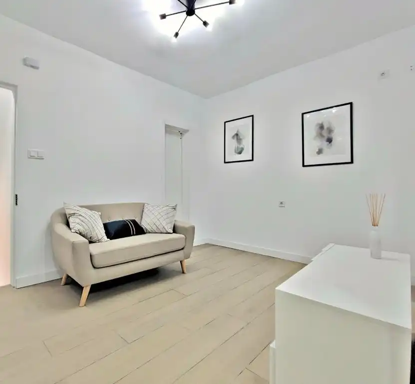 Sala de estar de Piso en venta en Barcelona con Aire acondicionado, Calefacción y Terraza