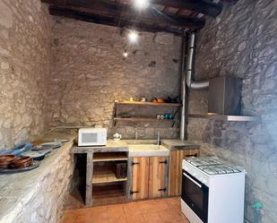 Küche von Country house miete in Sant Feliu Sasserra mit Terrasse und Balkon