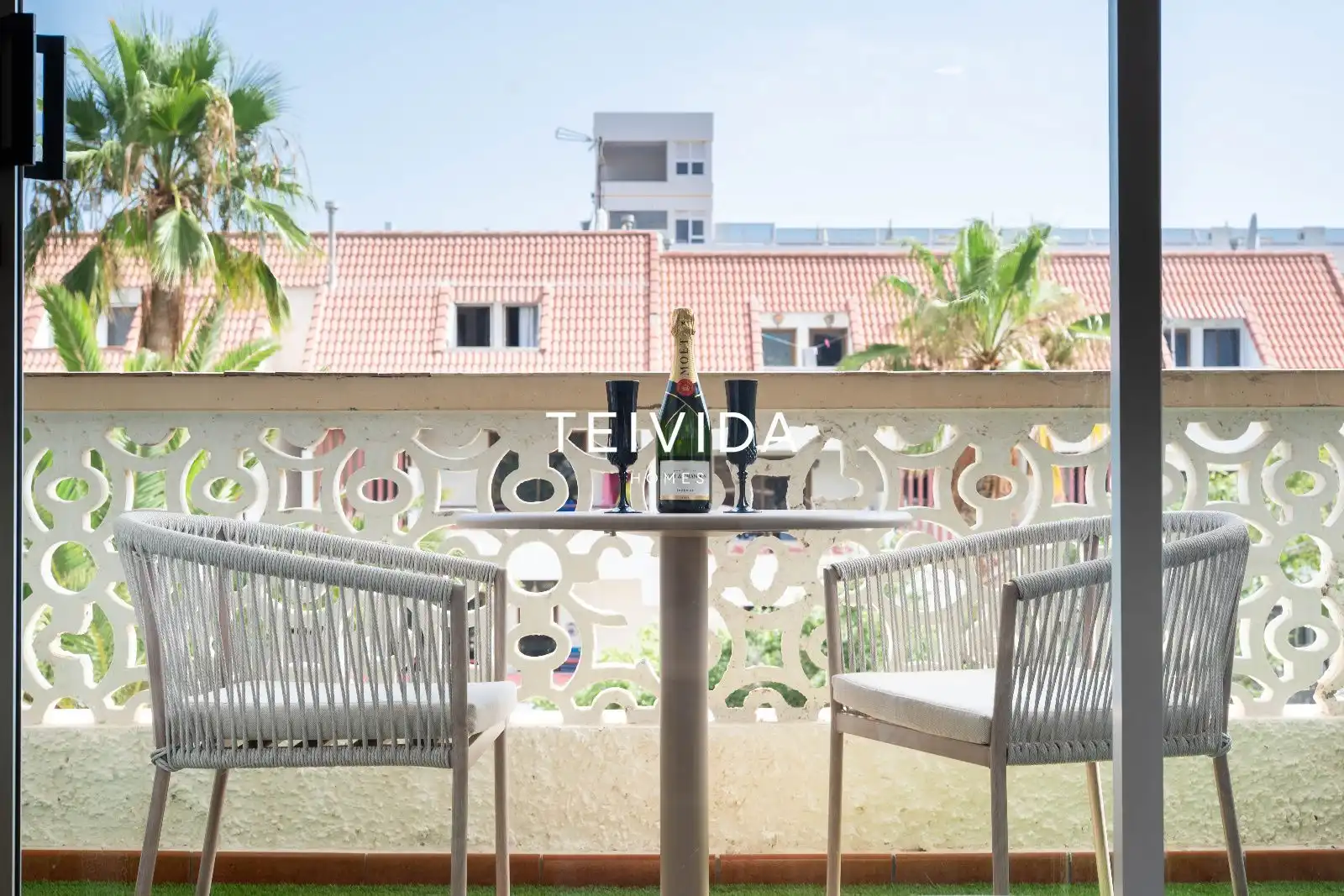 Terrace of Flat for rent in Arona  with Swimming Pool, Furnished and Community pool