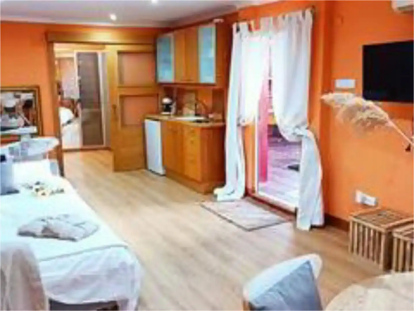 Schlafzimmer von Wohnung zur Miete in Écija mit Klimaanlage und Balkon