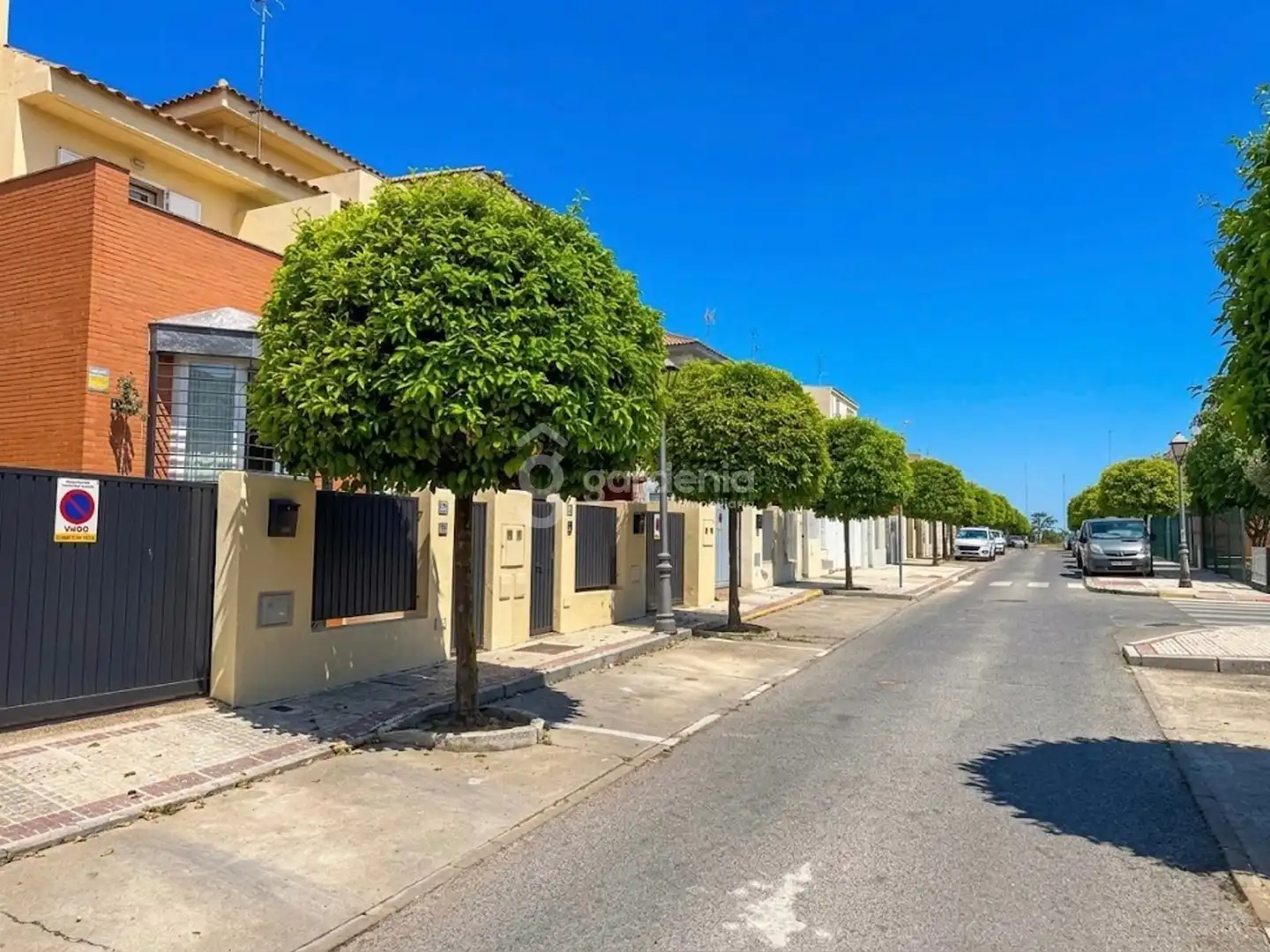Vista exterior de Casa adosada en venta en Castilleja de la Cuesta con Aire acondicionado y Terraza