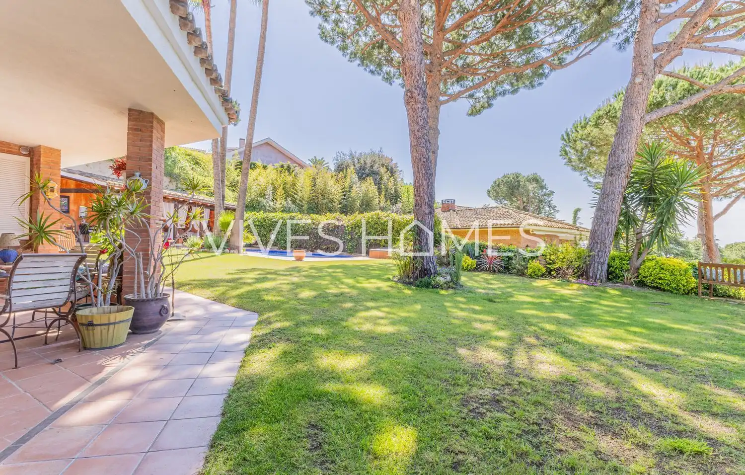 Garden of Houses for sale in Sant Vicenç de Montalt  with Air Conditioner, Heating and Private garden