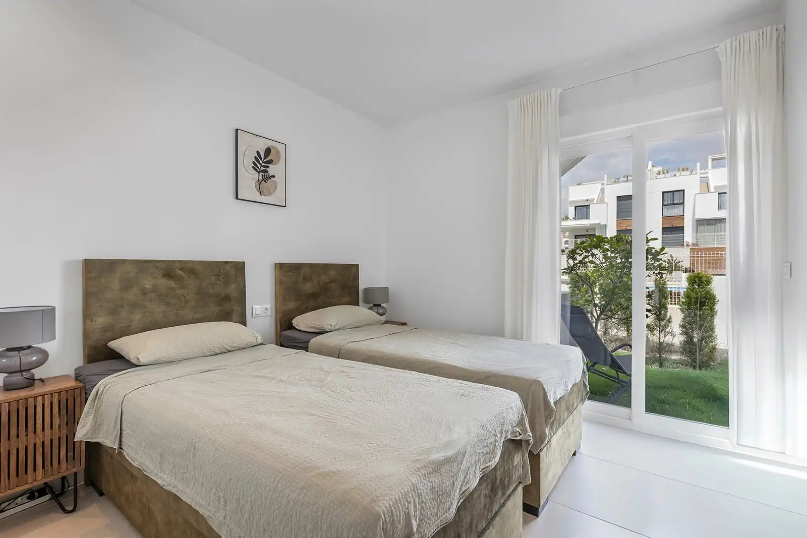 Schlafzimmer von Erdgeschoss zum Verkauf in Orihuela mit Klimaanlage, Terrasse und Möbliert