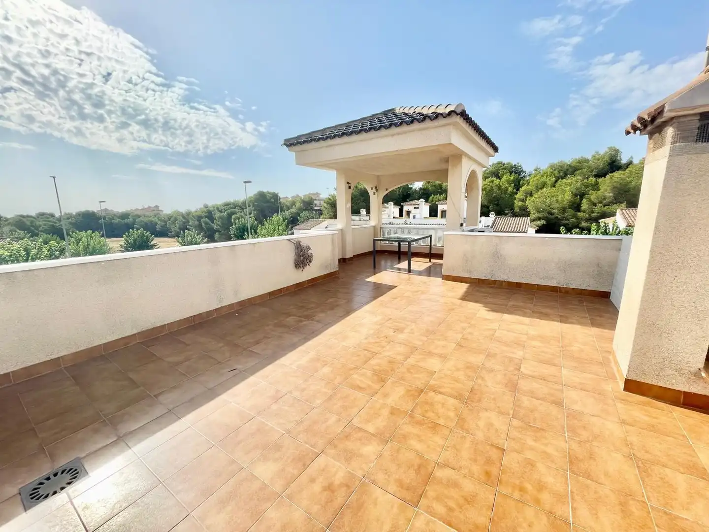 Terraza de Casa o chalet de alquiler en Pilar de la Horadada con Aire acondicionado, Terraza y Piscina