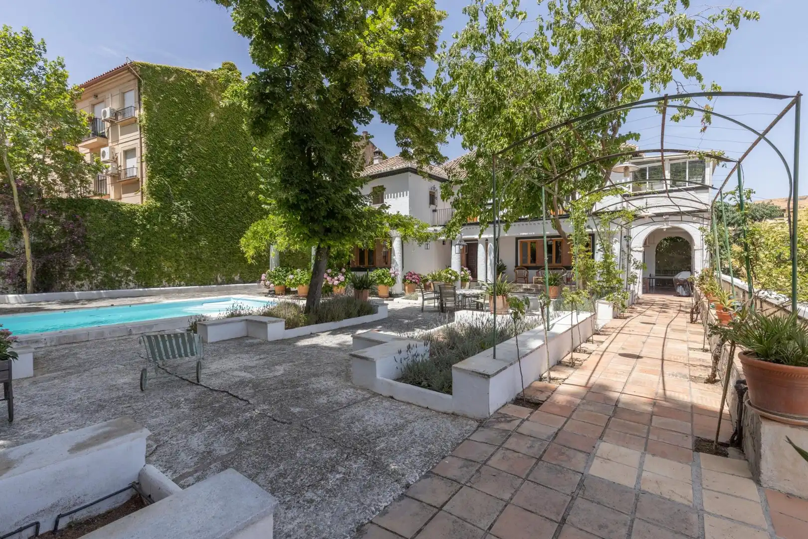 Jardín de Casa o chalet en venta en Las Gabias con Aire acondicionado, Calefacción y Jardín privado