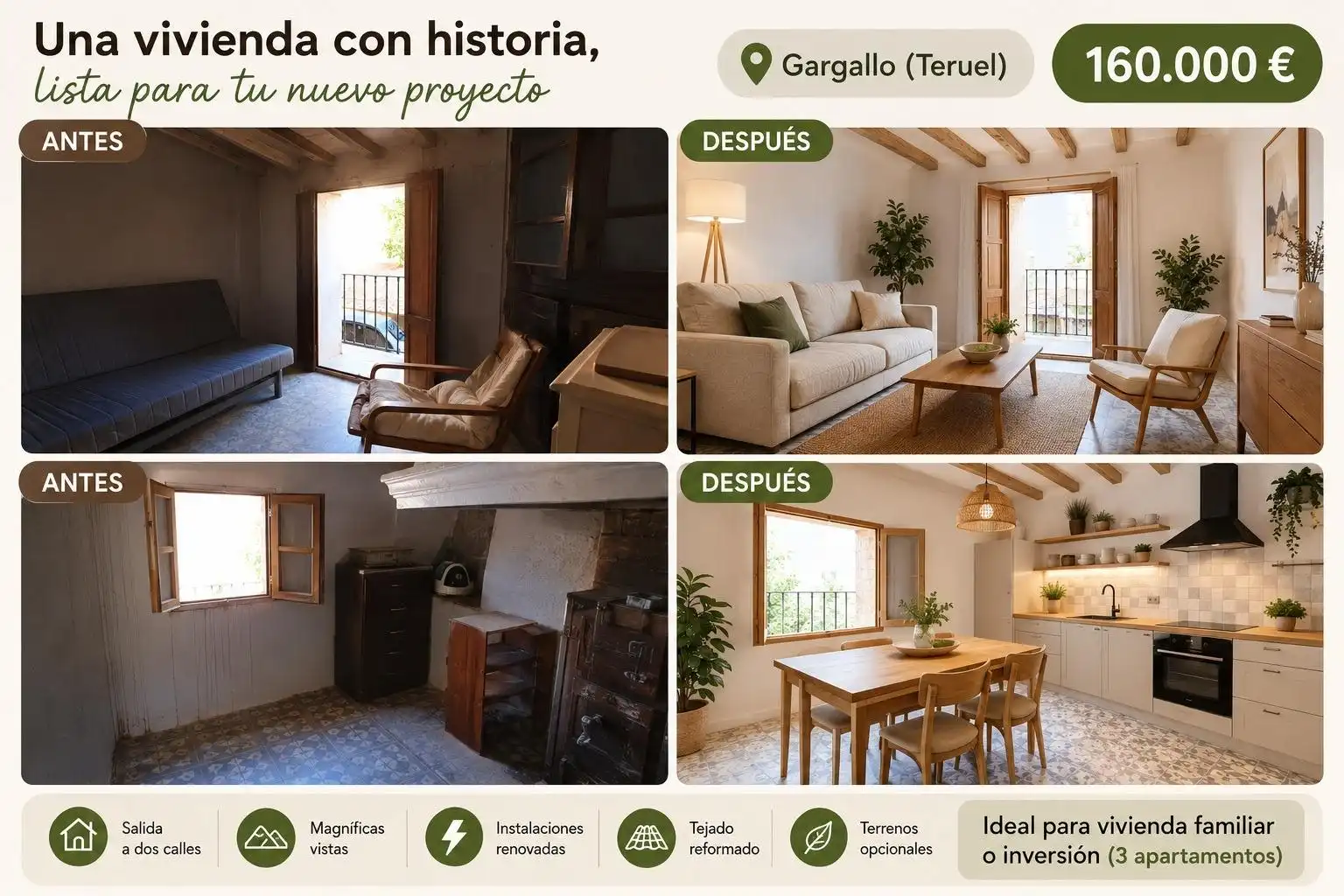 Garden of Country homes for sale in Gargallo  with Balcony
