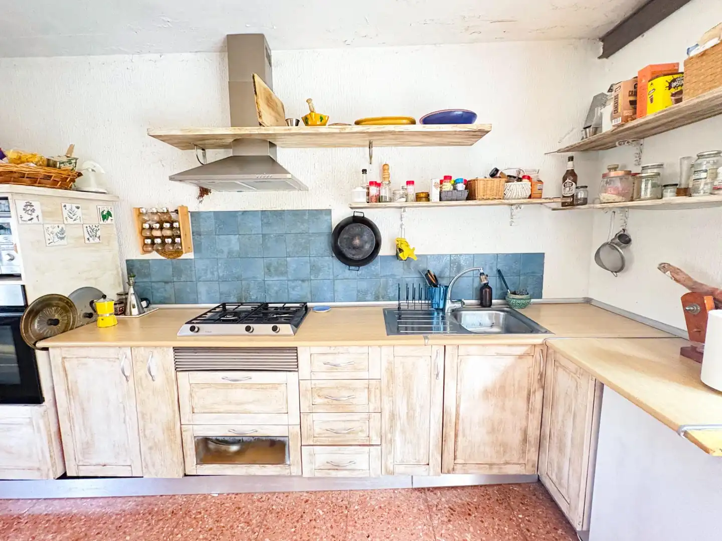 Cocina de Casa o chalet en venta en Tibi con Aire acondicionado, Calefacción y Jardín privado