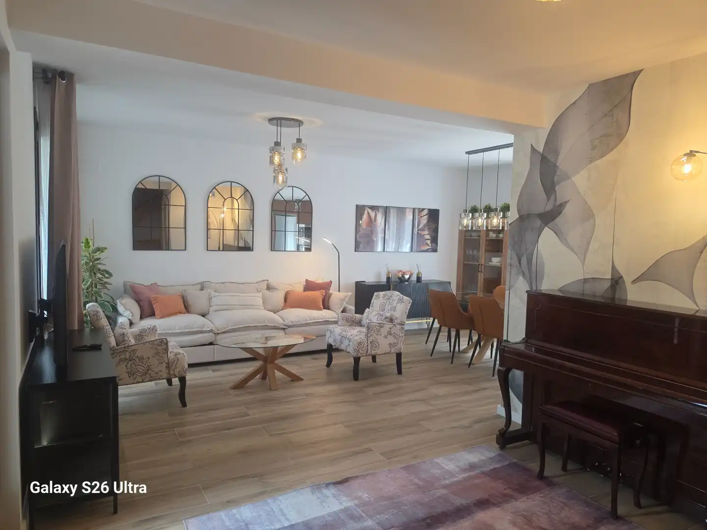 Living room of Houses for rent in Biescas  with Air Conditioner, Heating and Private garden
