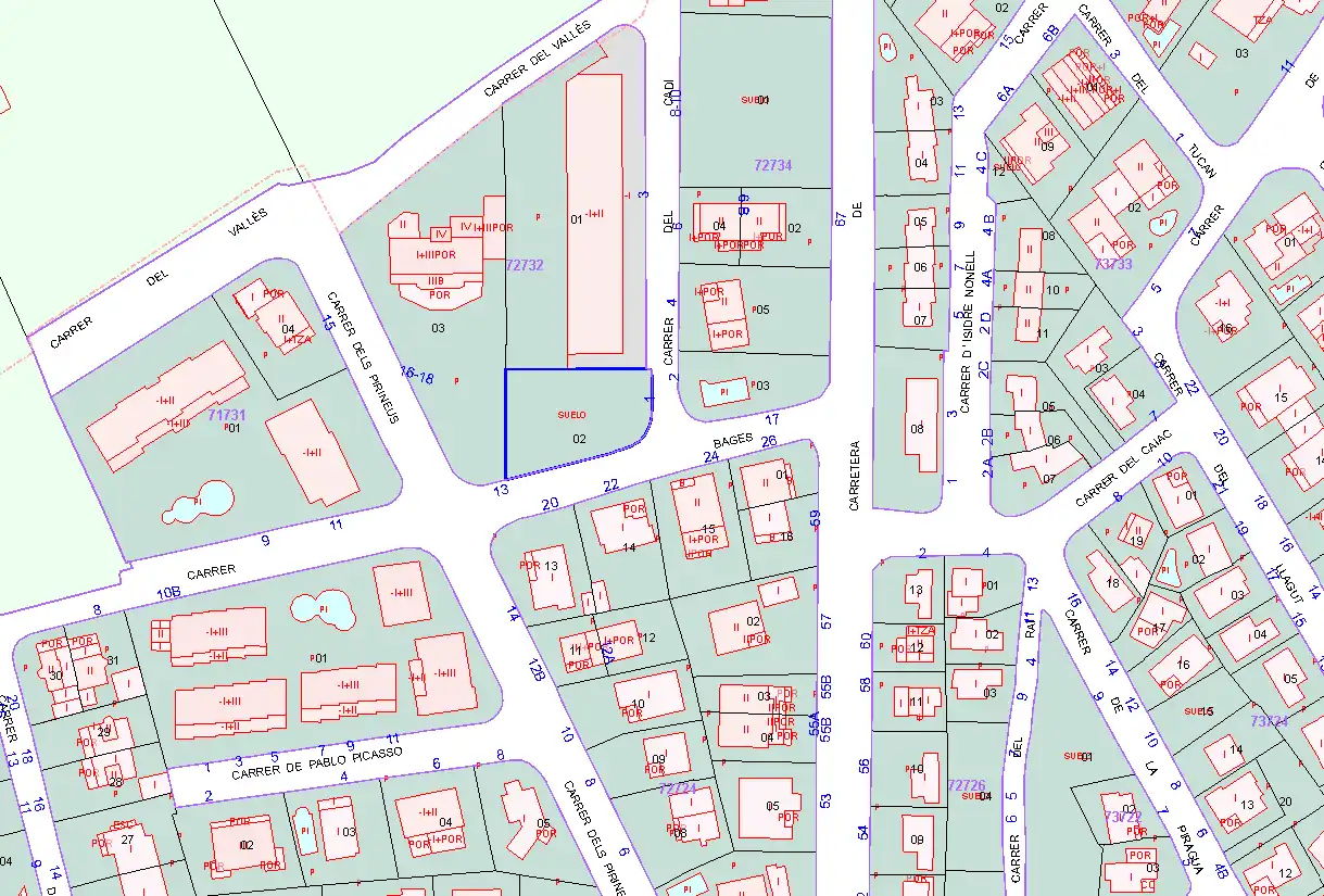 Residential land for sale in Cadi