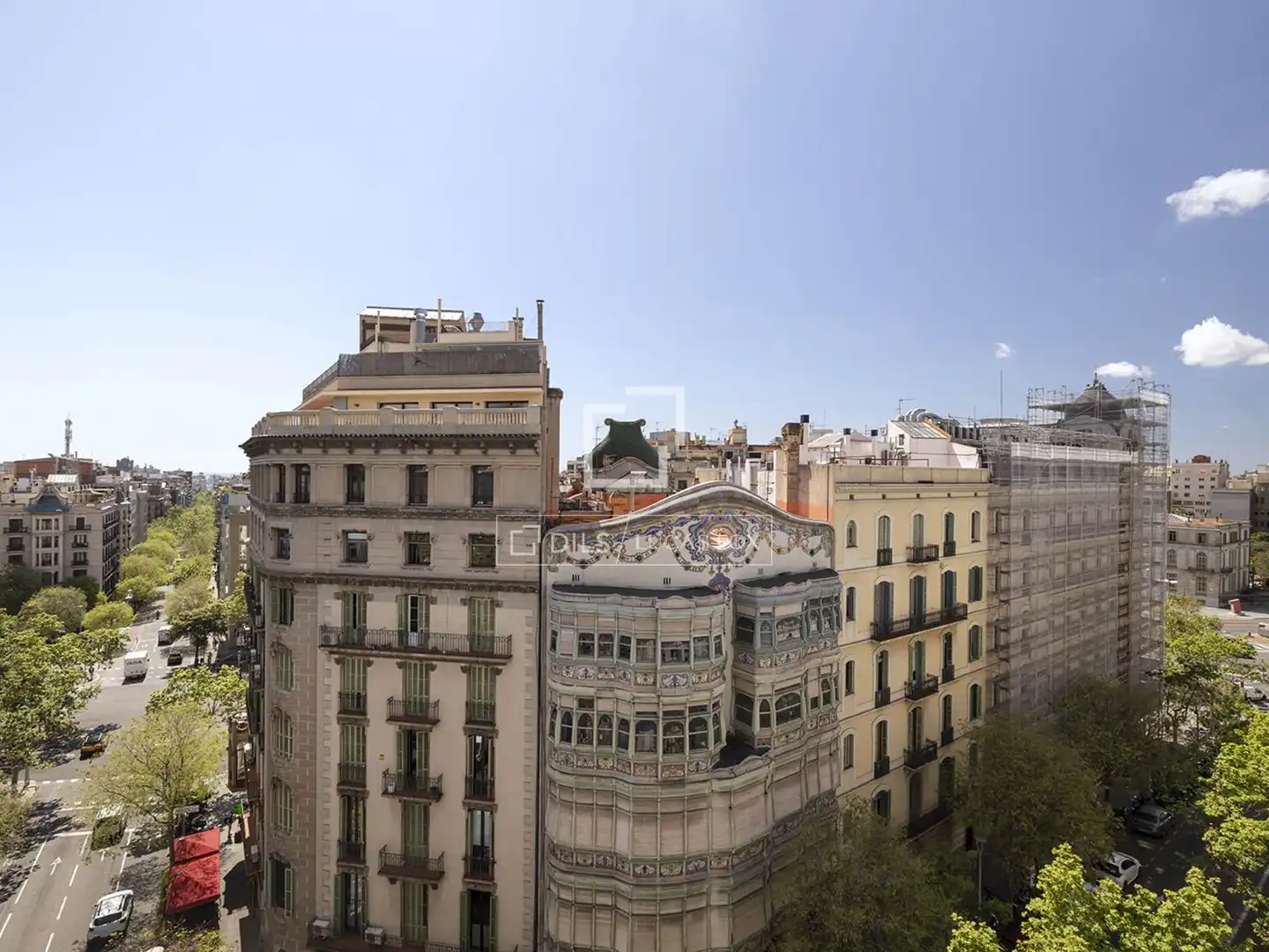 Exterior view of Attic for sale in Barcelona  with Air Conditioner, Terrace and Swimming Pool