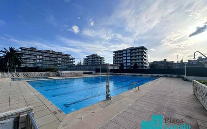 Swimming pool of Flat for sale in Laredo  with Heating, Terrace and Alarm