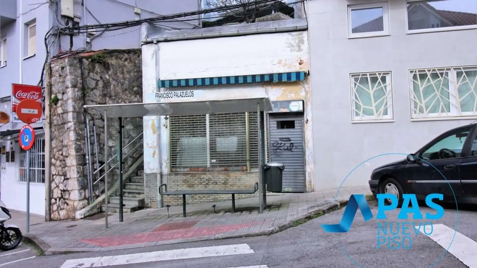 Vista exterior de Local en venta en Santander