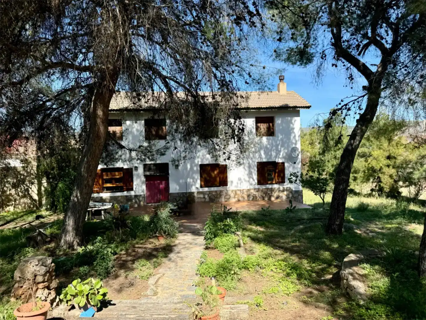 Exterior view of Flat for sale in Cañada  with Air Conditioner, Private garden and Storage room