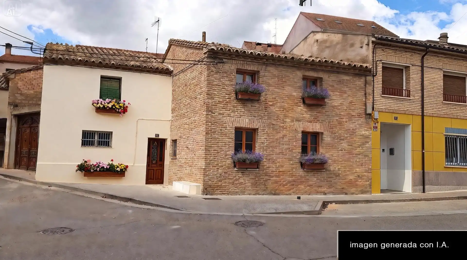 Vista exterior de Casa o chalet en venta en Villanueva de Gállego