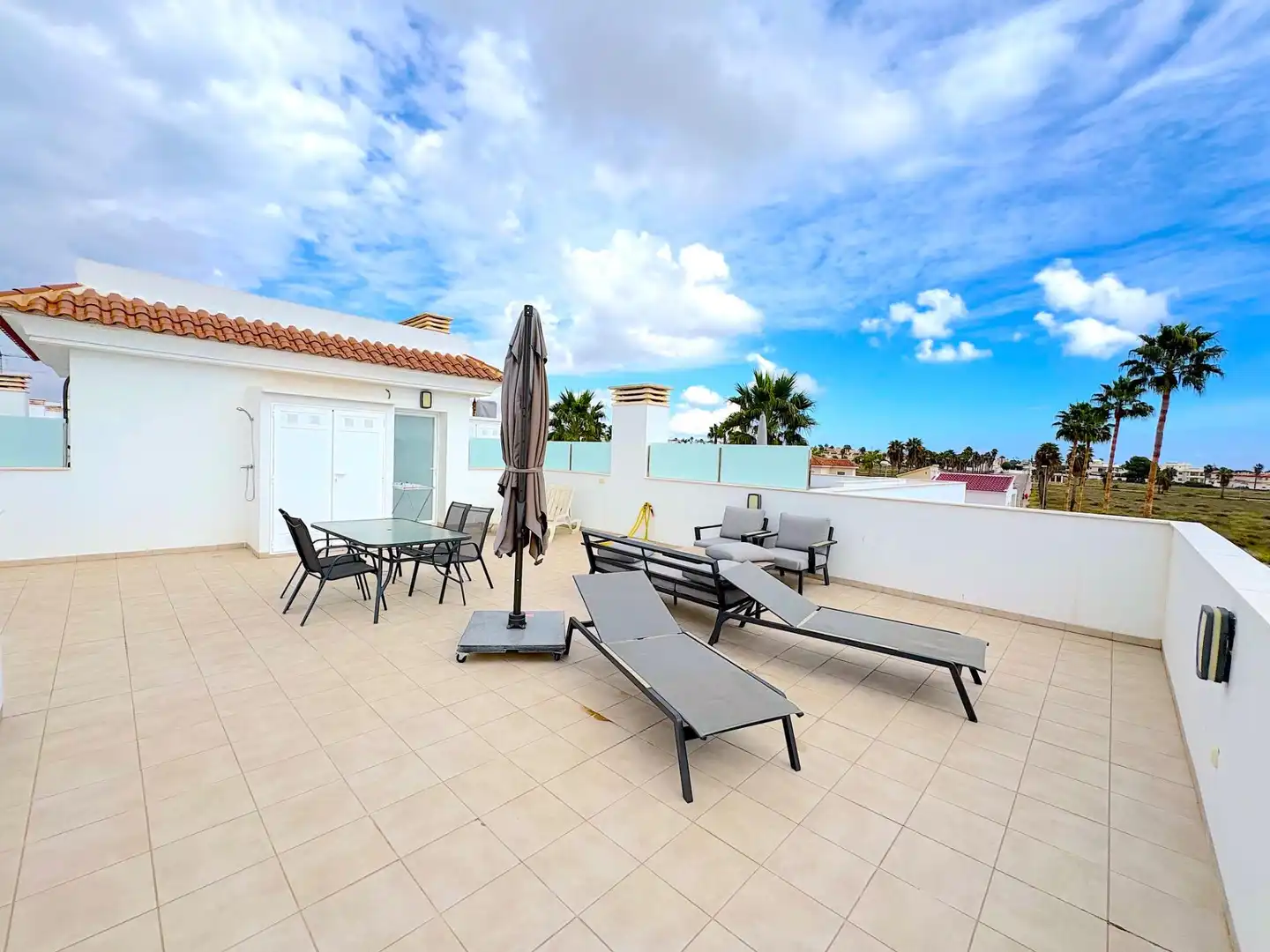 Terrassa de Apartament en venda en Rojales amb Aire condicionat, Calefacció i Jardí privat