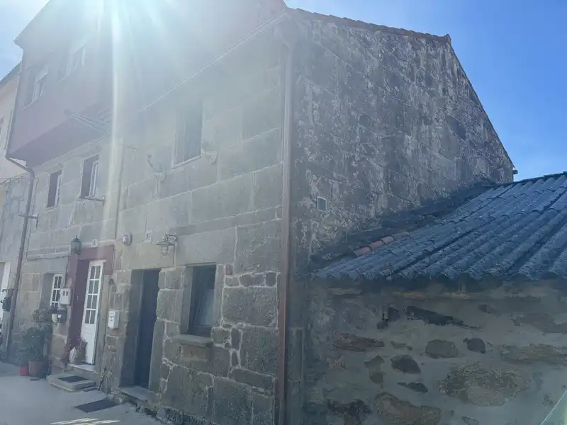 Vista exterior de Finca rústica en venda en Muros amb Moblat