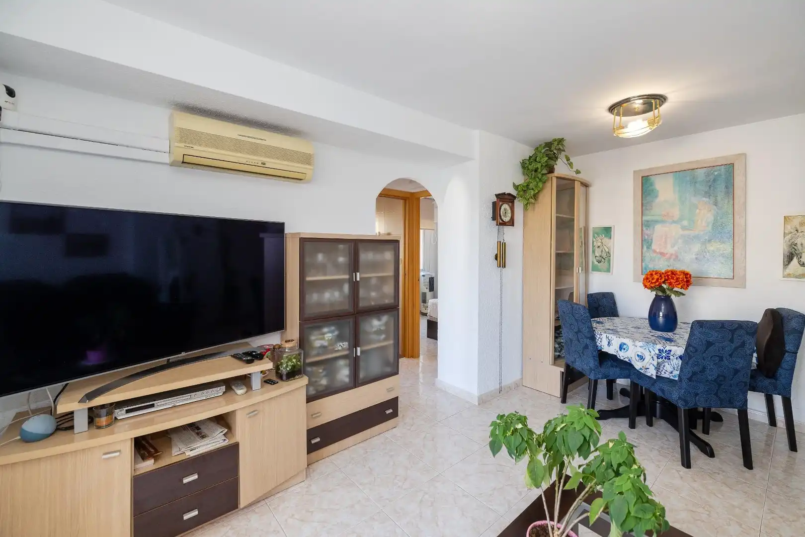 Sala de estar de Piso en venta en Los Boliches 