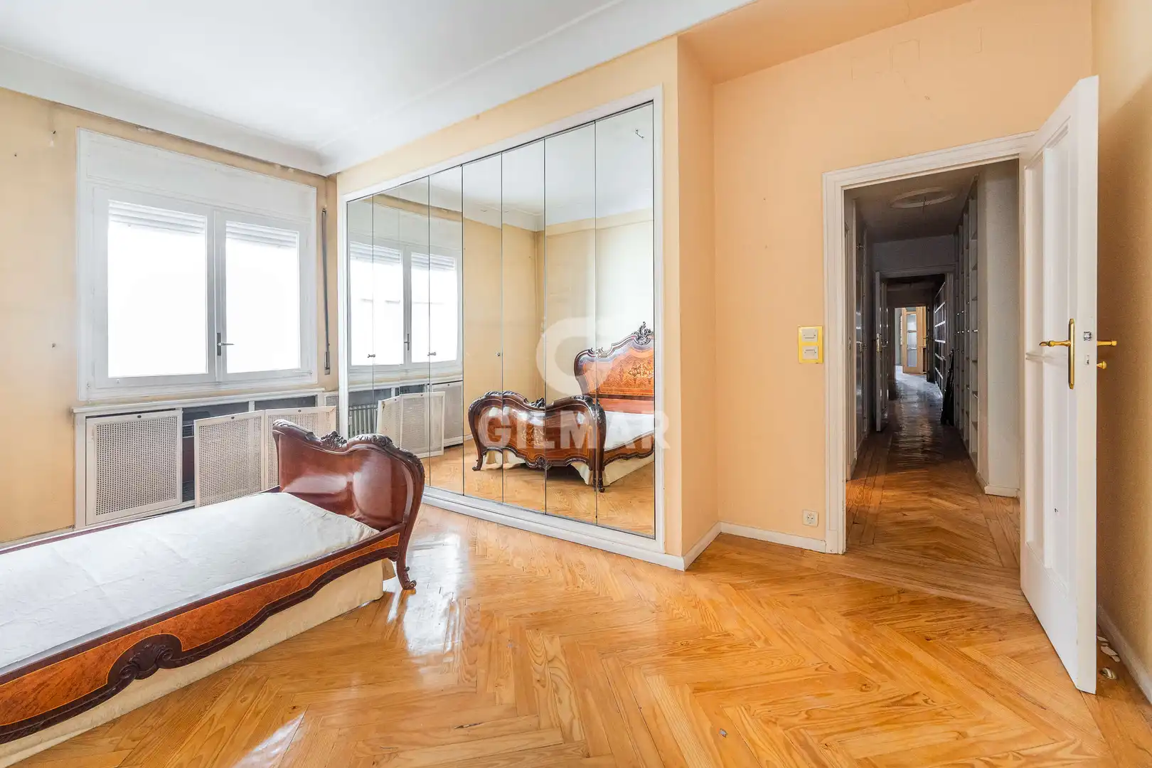 Bedroom of Flat for sale in Madrid  with Heating and Storage room