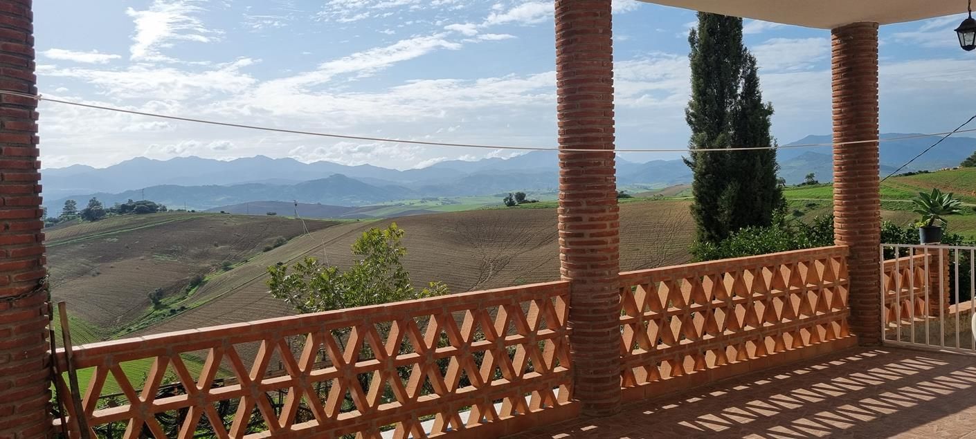 Exterior view of House or chalet for sale in Casarabonela  with Private garden, Terrace and Storage room