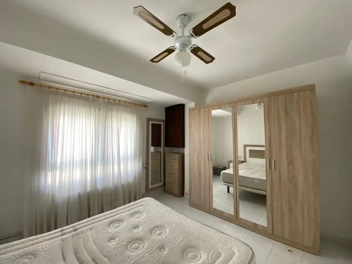 Bedroom of Flat for sale in Elda  with Air Conditioner