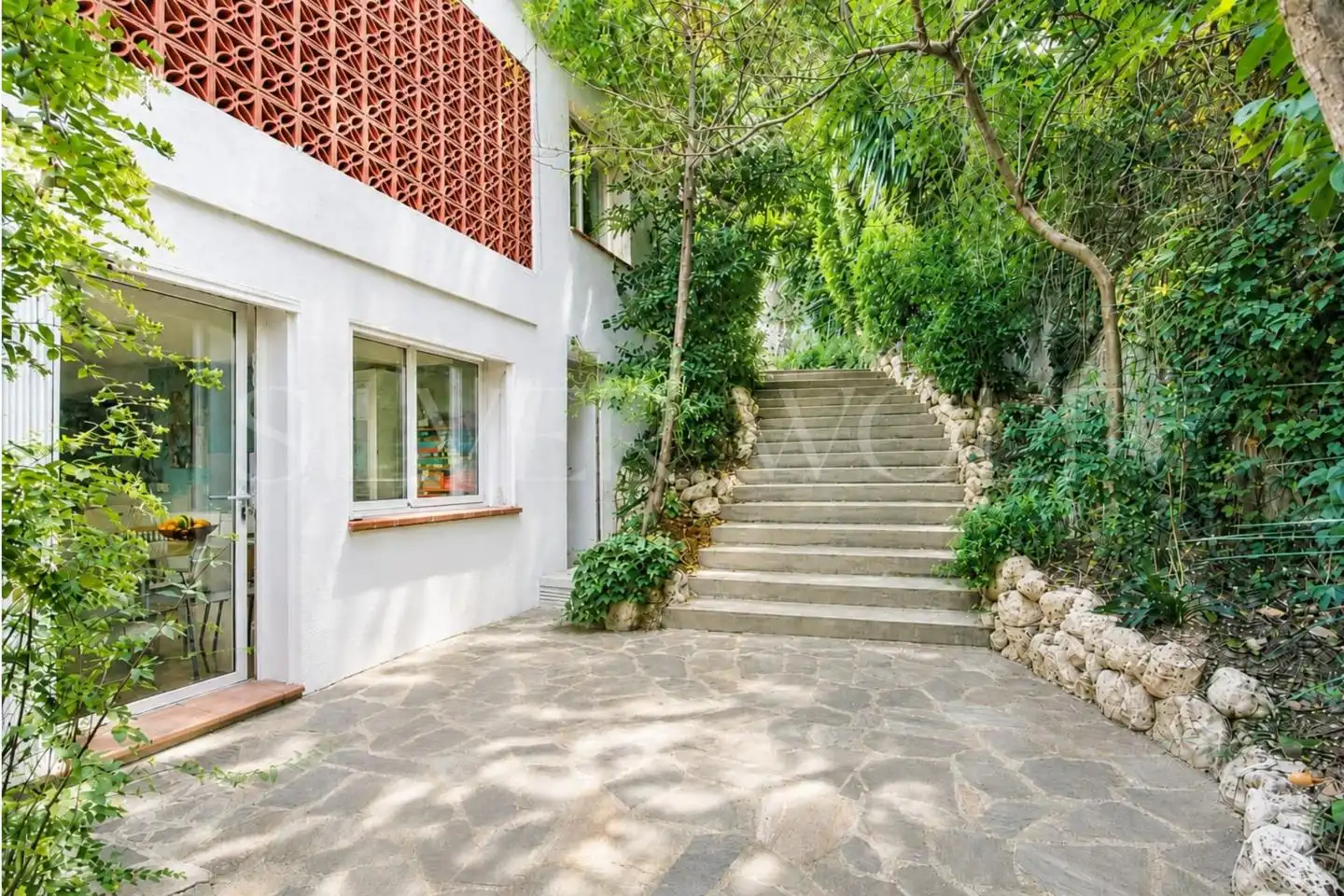 Vista exterior de Casa o xalet en venda en Argentona amb Calefacció, Jardí privat i Terrassa