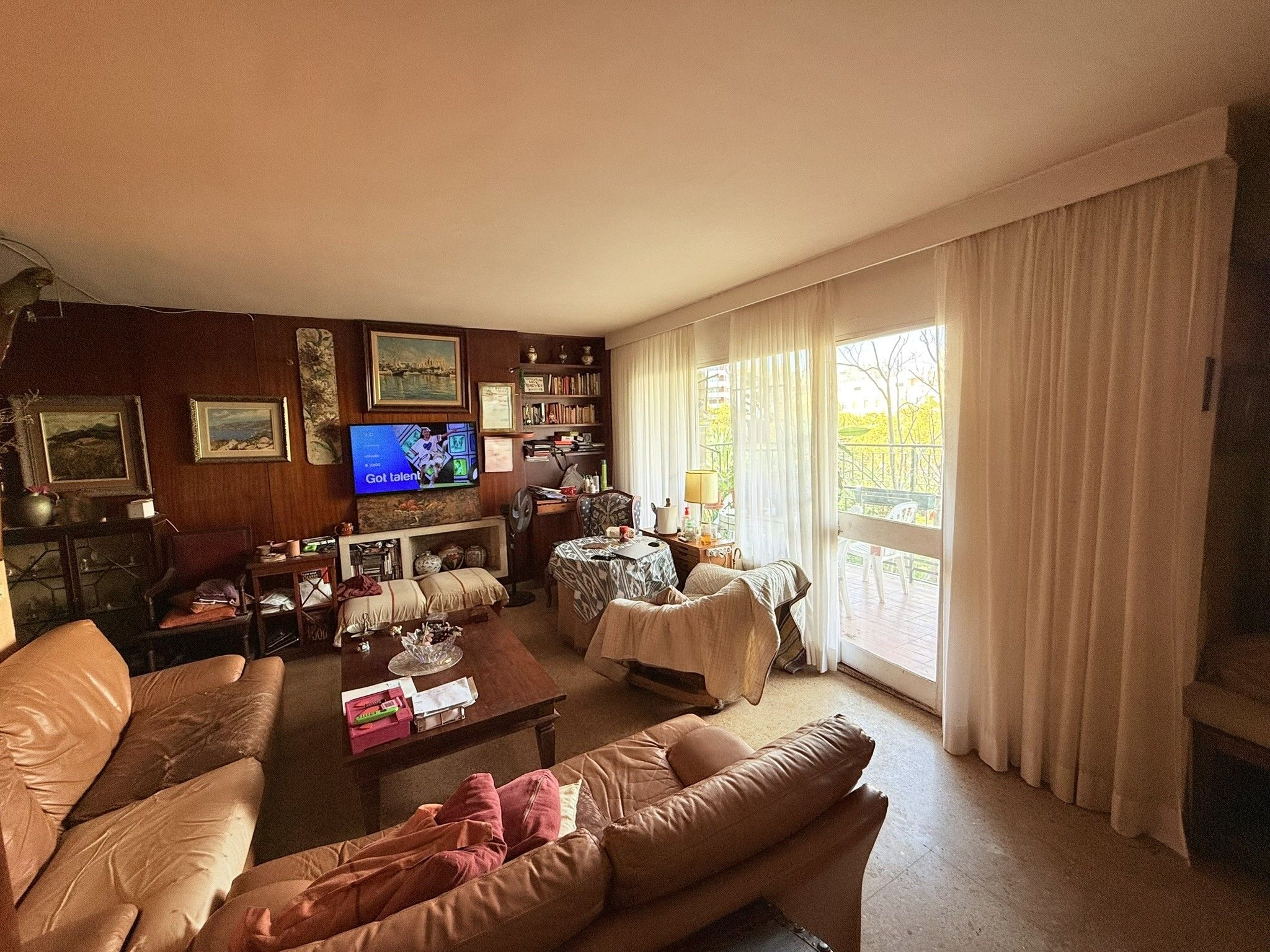 Living room of Flat for sale in  Palma de Mallorca  with Balcony