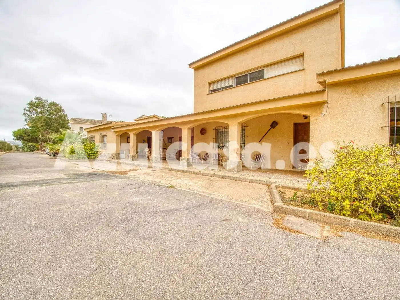 Vista exterior de Casa o xalet en venda en Cartagena amb Jardí privat, Terrassa i Traster
