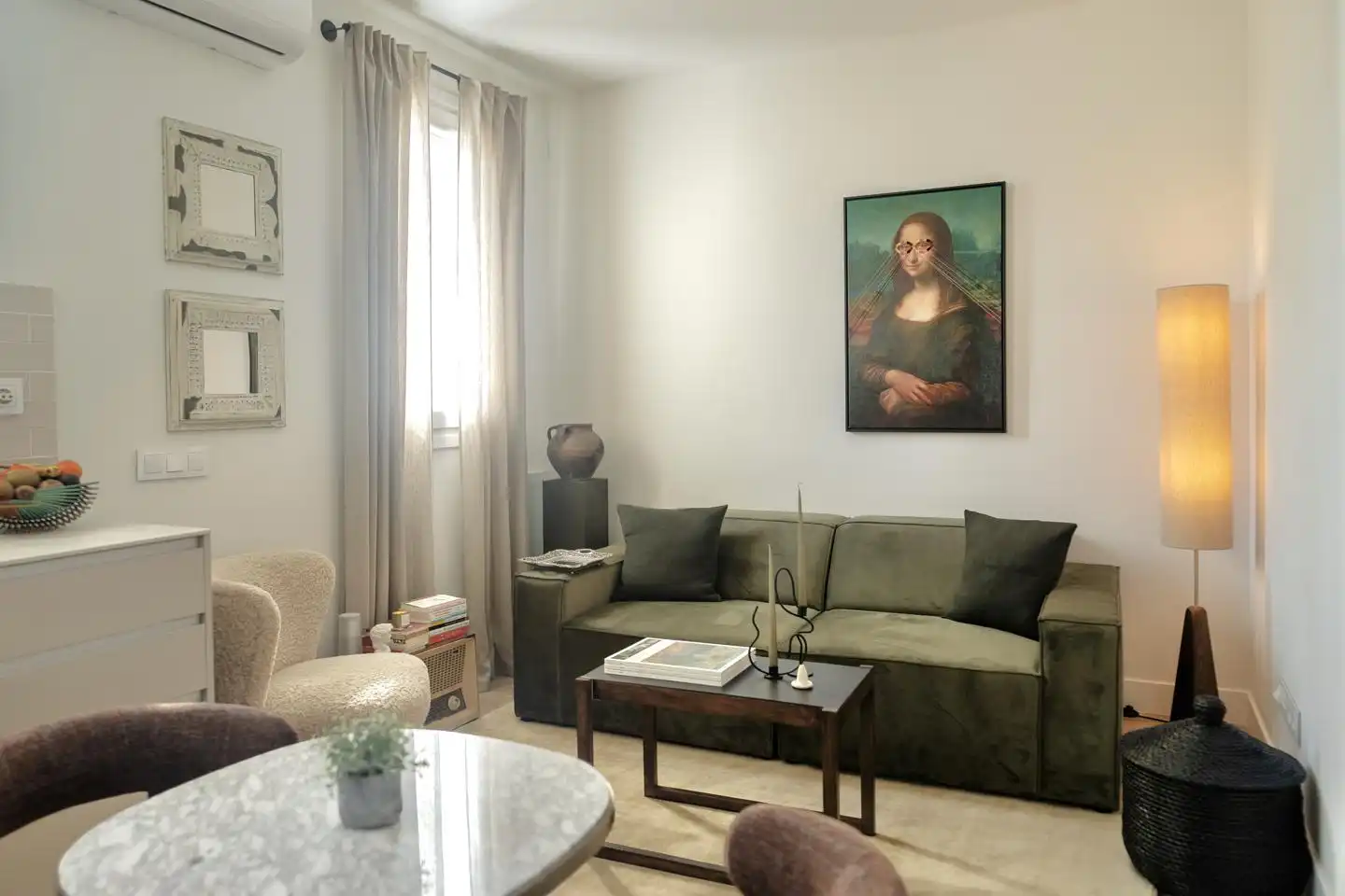 Sala de estar de Piso en venta en Madrid con Aire acondicionado, Calefacción y Amueblado