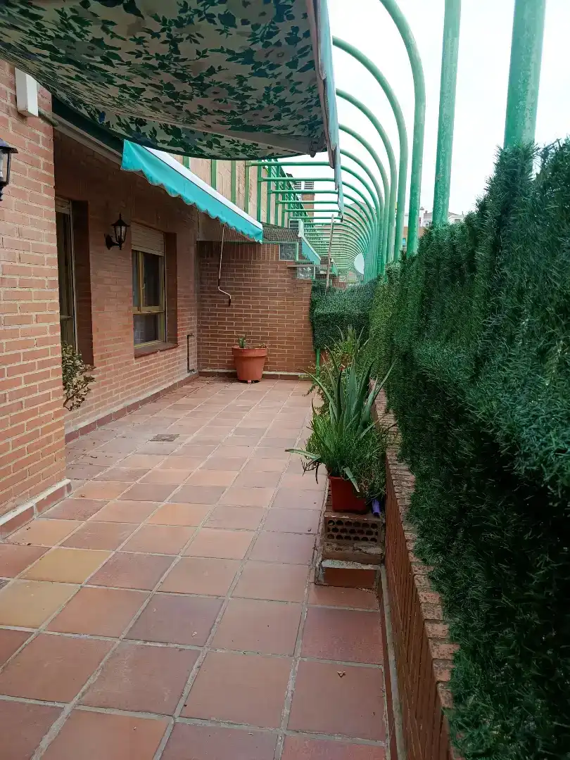 Terraza de Piso para compartir en Zaragoza con Parquet, Amueblado y Horno