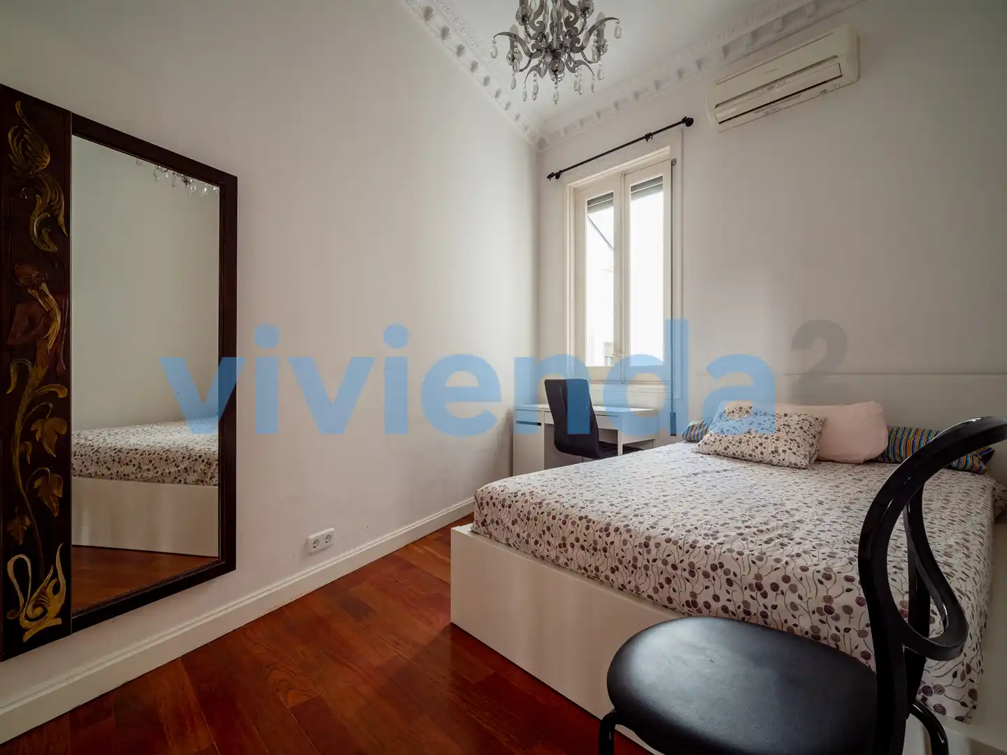 Habitación de Piso de alquiler en Madrid con Aire acondicionado y Calefacción