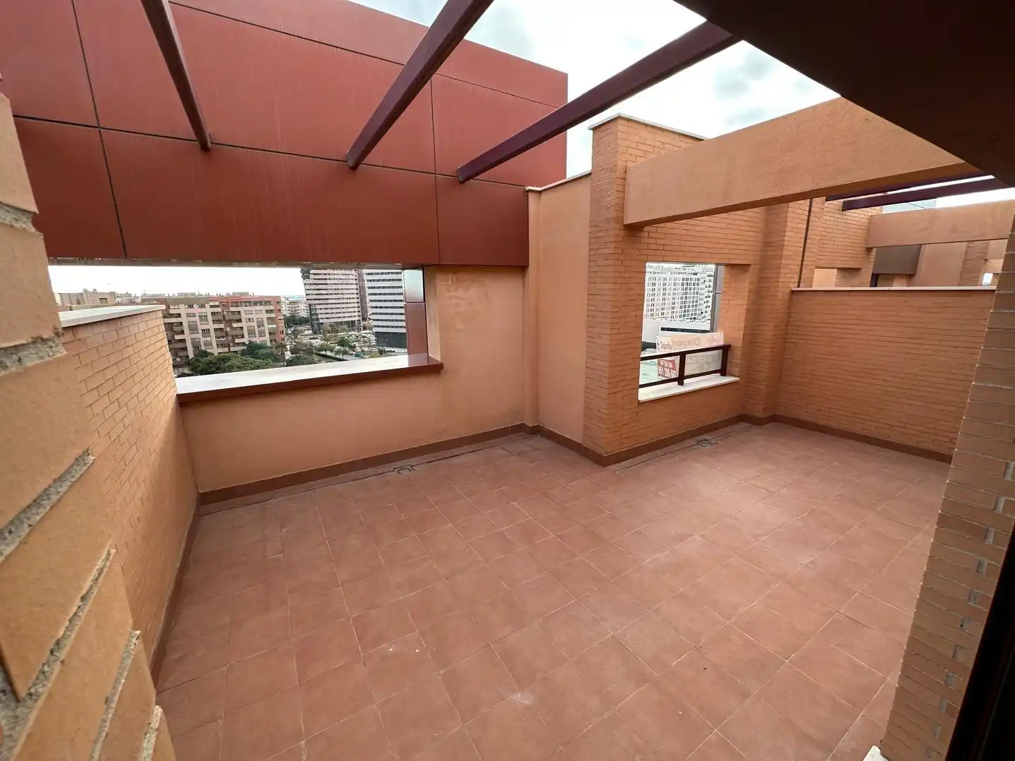 Terraza de Apartamento de alquiler en Málaga Capital con Aire acondicionado, Terraza y Balcón