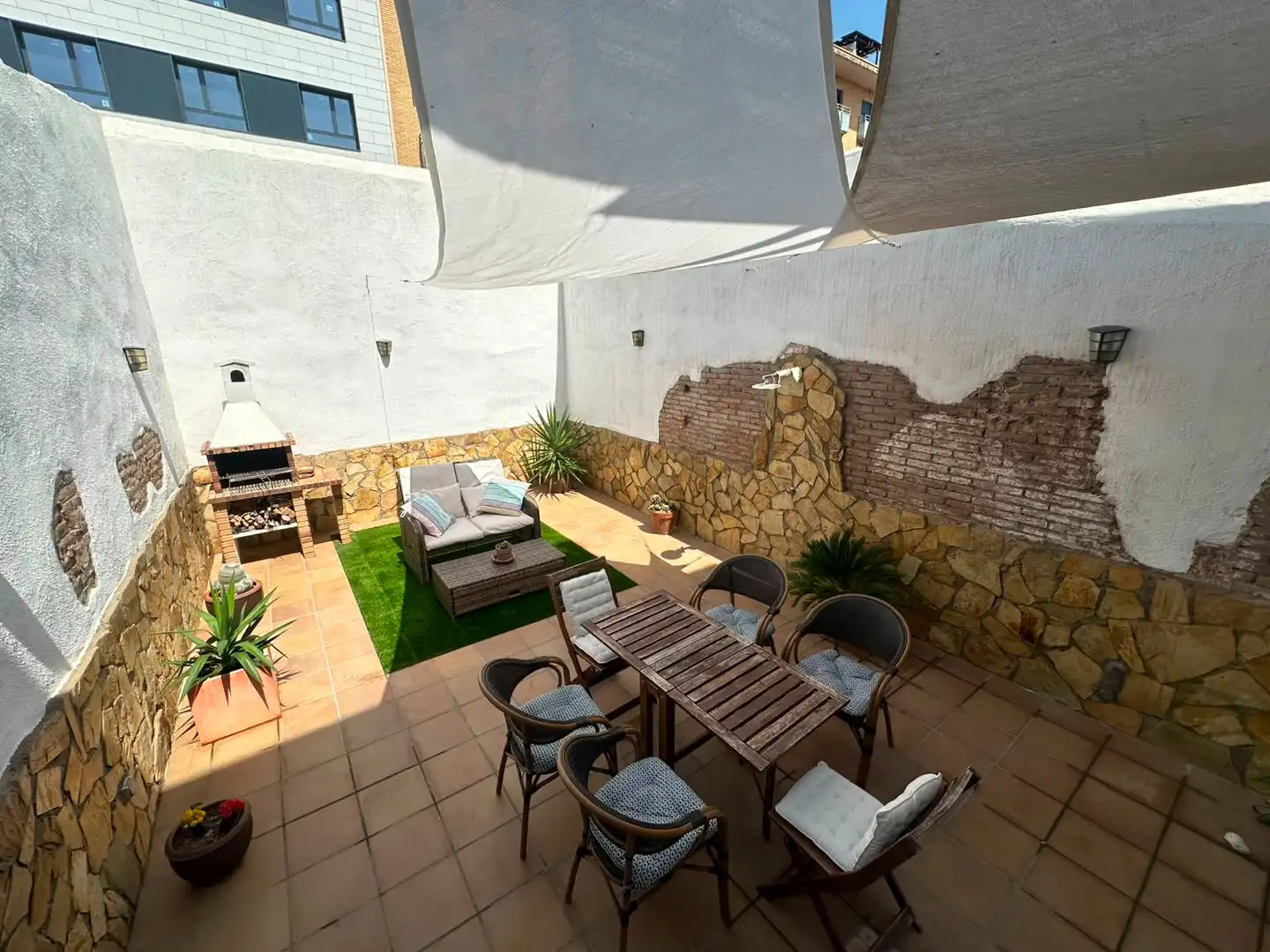 Terrace of Ground floor for sale in Badalona  with Air Conditioner, Heating and Terrace