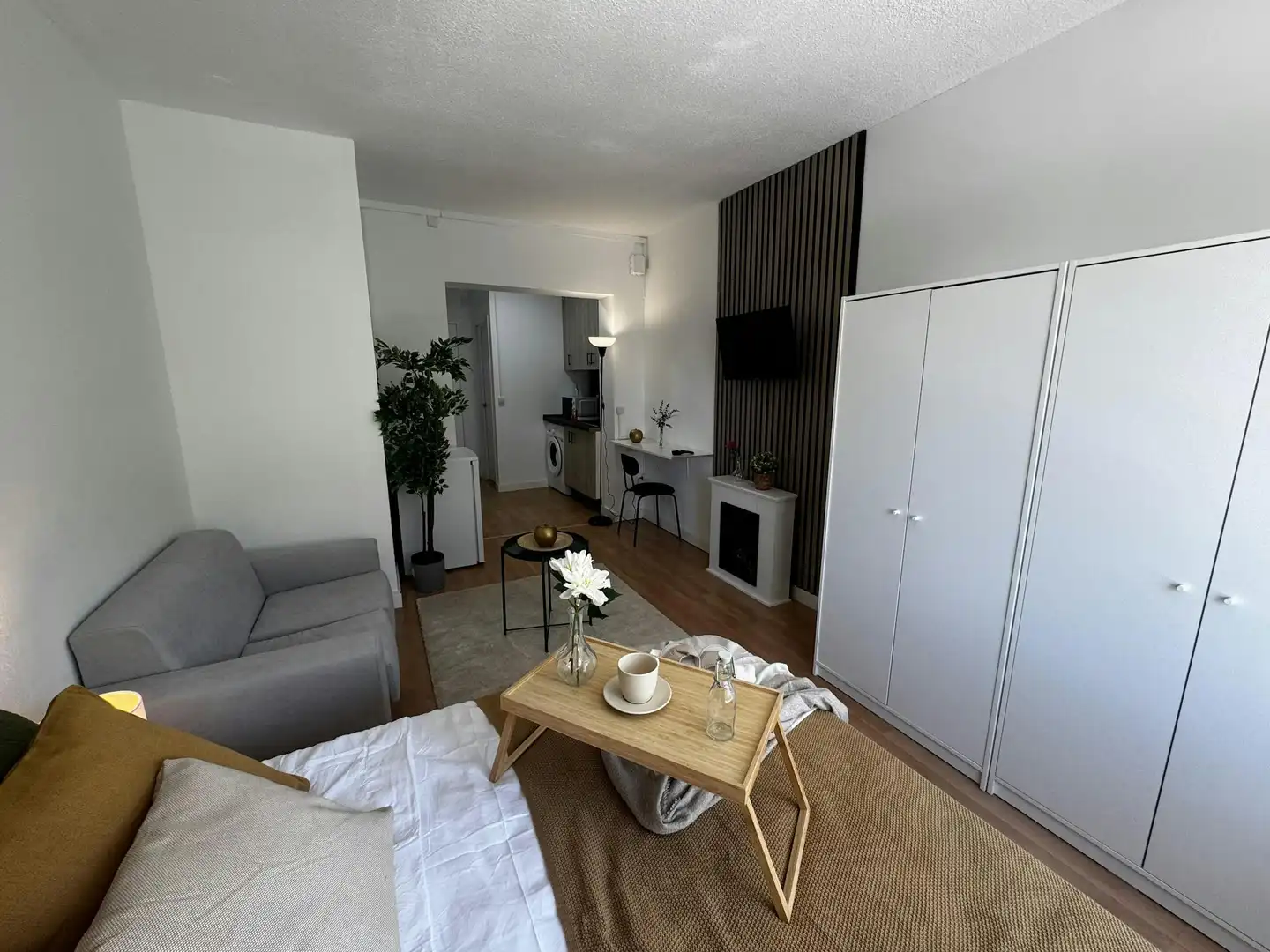 Wohnzimmer von Gebäude zur Miete in Madrid