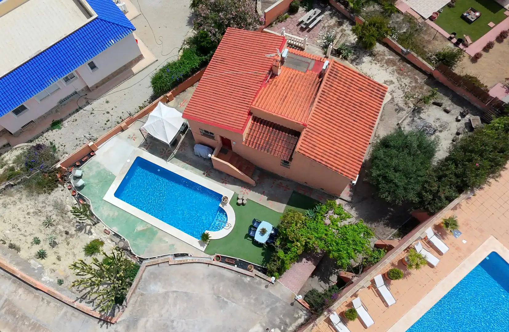 Swimming pool of Houses for sale in El Campello  with Air Conditioner, Heating and Private garden