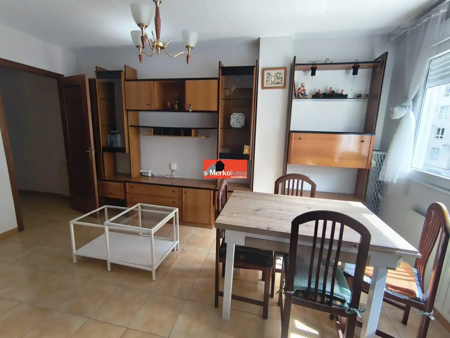 Cuina de Apartament de lloguer en Lugo amb Calefacció i Moblat