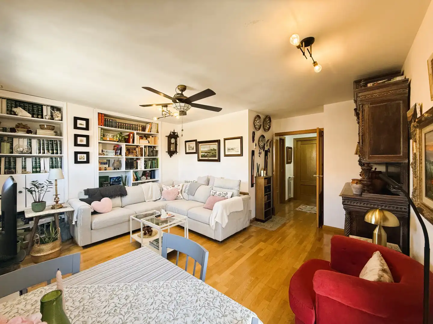 Sala de estar de Piso en venta en Valdemoro con Aire acondicionado, Calefacción y Trastero