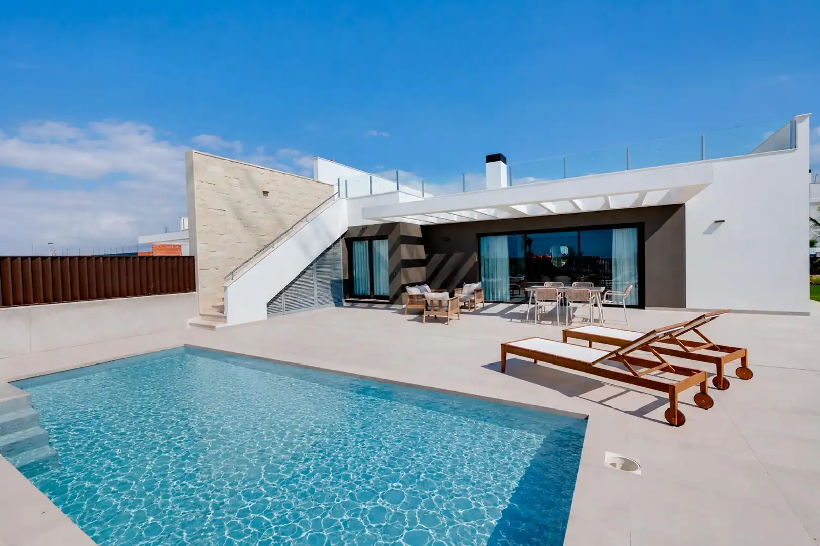 Swimming pool of Houses for sale in Bonalba - Cotoveta  