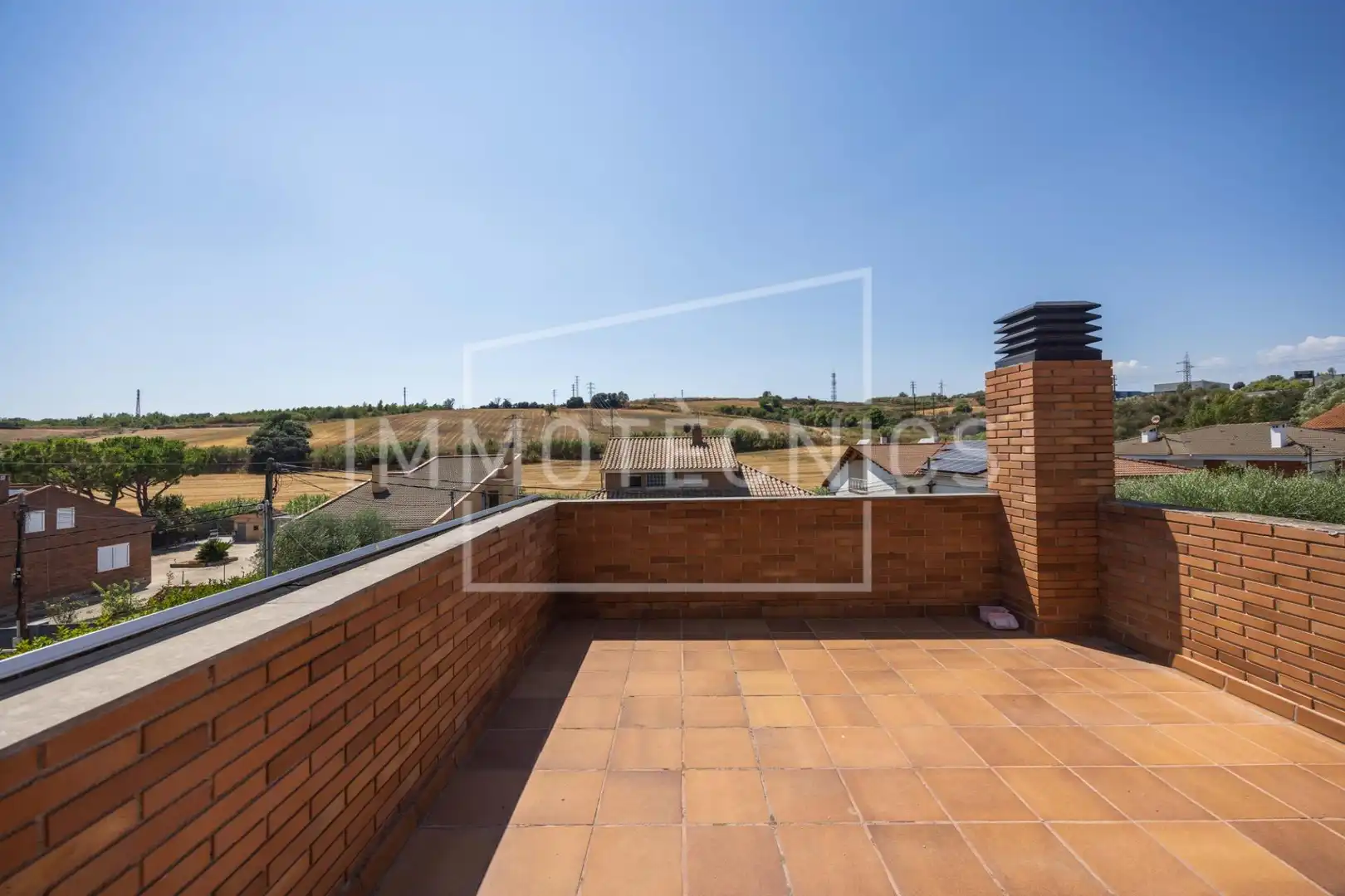 Terraza de Casa o chalet en venta en La Roca del Vallès con Calefacción, Jardín privado y Terraza