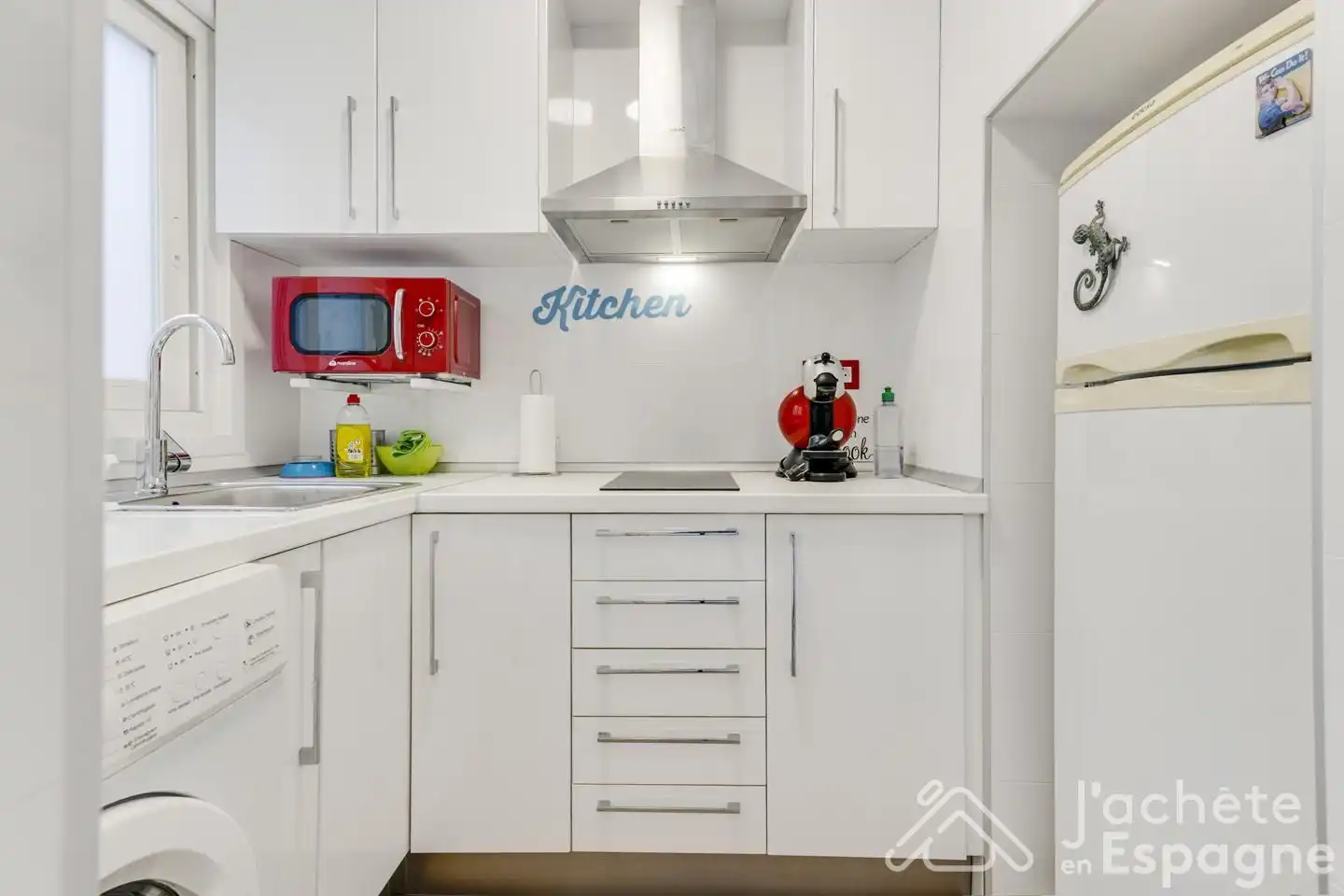 Cocina de Estudio en venta en Sueca con Aire acondicionado, Terraza y Amueblado