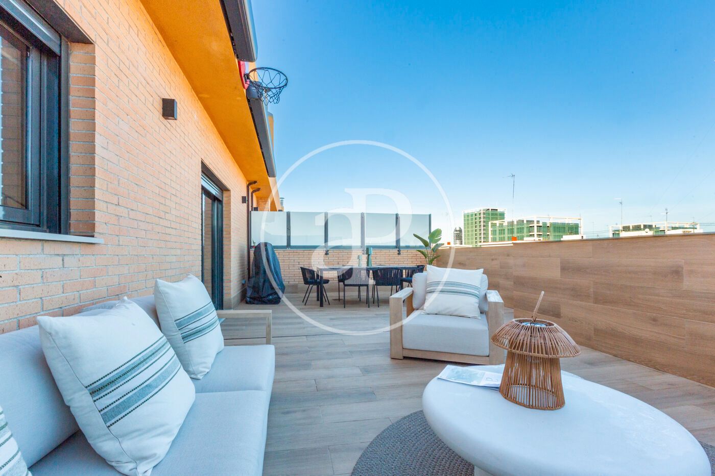 Terraza de Ático en venta en  Valencia Capital con Aire acondicionado, Calefacción y Terraza