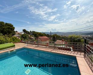 Swimming pool of House or chalet for sale in Sant Vicenç Dels Horts  with Air Conditioner, Terrace and Swimming Pool