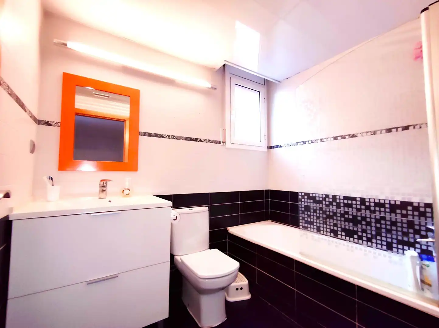 Baño de Casa o chalet en venta en Barcelona con Aire acondicionado, Parquet y Terraza